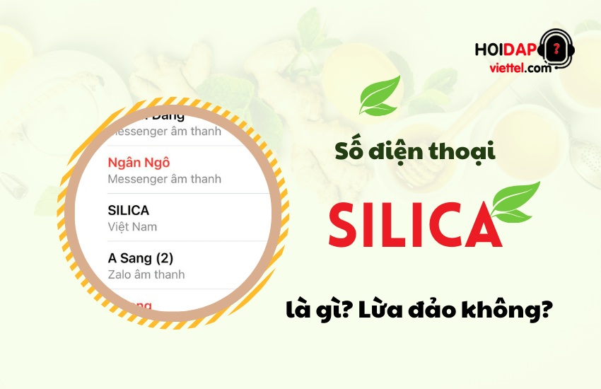 so dien thoai silica la gi?