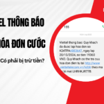 viettel thong bao lap hoa don la sao?