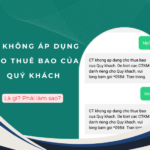 ct khong ap dung cho thue bao cua quy khach la gi?