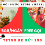 Gói TET5G Viettel ưu đãi khủng