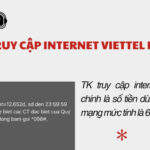 TK truy cập internet Viettel là gì?