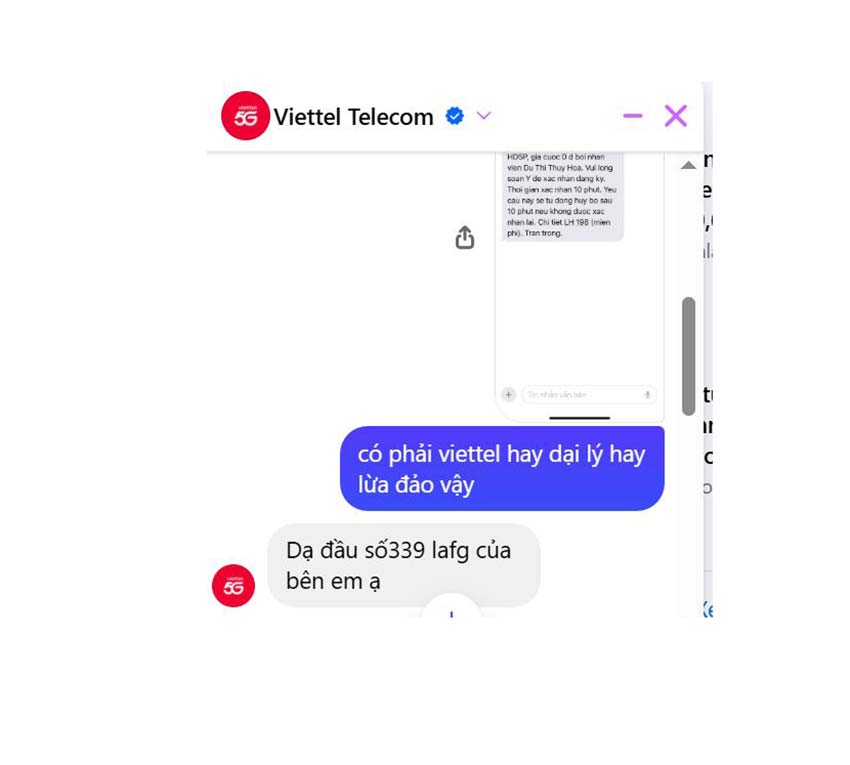 Tổng đài 339 Viettel là gì?