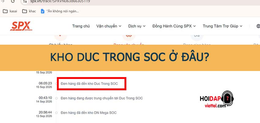 Kho Đức Trọng SOC ở đâu?